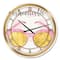 Designart 'Fashion Glam Accessories Pink Glam Wall Clock
